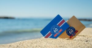 PADI 60th Anniversary Certification Cards